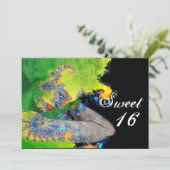 KWESTIES VAN MATERIAAL, 16-jarig jubileum Kaart (Staand voorkant)