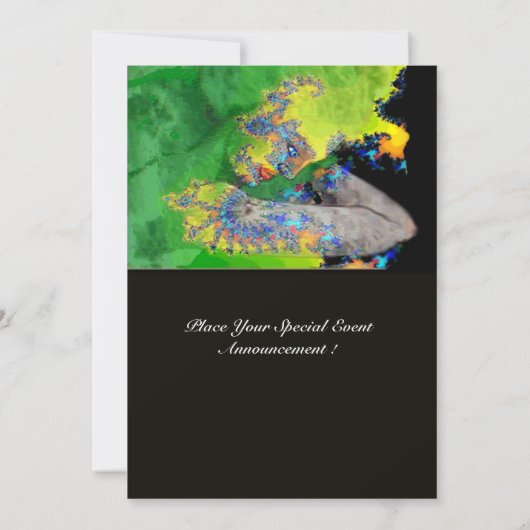 KWESTIES VAN MATERIAAL, 16-jarig jubileum Kaart (Achterkant)