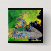 KWESTIES VIERKANTE BUTTON 5,1 CM (Voorkant)