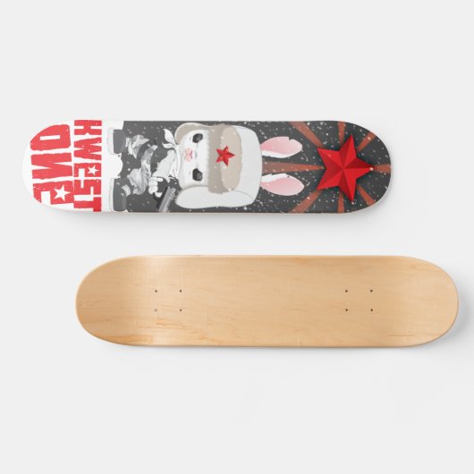 KWESTONE REDSTAR PERSOONLIJK SKATEBOARD (Horizontaal)