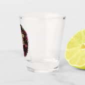 Kwetsbaar als een bom shotglas shot glas (Rechts)