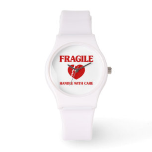 Kwetsbaar Hart Voorzichtig Behandelen Horloge
