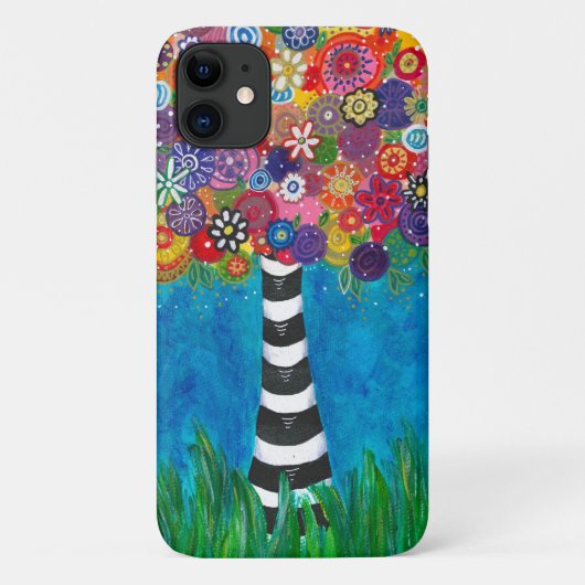 Kwetsbaar, kleurrijk, origineel kunstwerk Case-Mate iPhone case (Achterkant)