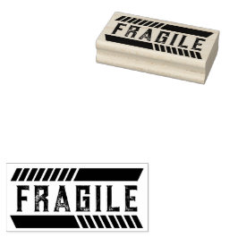 Kwetsbaar Niet Laten Vallen Voorzichtig Hanteren R Rubberstempel