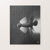 Kwetsbaarheid en breekbaarheid symbolic in Engel. Legpuzzel (Verticaal)