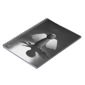 Kwetsbaarheid en breekbaarheid symbolic in Engel. Notitieboek (Linkerzijde)