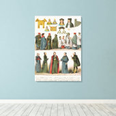 Kwetsbare dress canvas afdruk (Insitu (Houten vloer))