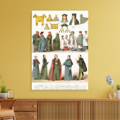 Kwetsbare dress canvas afdruk (Insitu (Woonkamer))