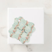 kwetsbare Engelse rozen Bedankjes Labels (In situ)