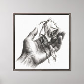 Kwetsbare greep canvas afdruk (Voorkant)