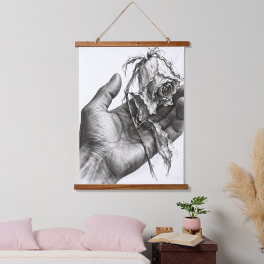 Kwetsbare greep hangend wandkleed (Slaapkamer)