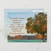 Kwetsbare informatie 3:1 Op alles is er een seizoe Briefkaart (Voorkant / Achterkant)