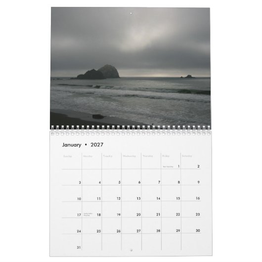 Kwetsbare kustlijnen 2013 kalender (Jan 2027)