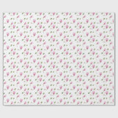 Kwetsbare Magnoliabloesem Cadeaupapier (Vlak)