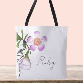 Kwetsbare Wasbloem in Bloei Tote Bag