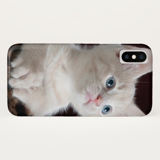Kwetsbare Witte Keuten Case-Mate iPhone Case (Achterkant (horizontaal))