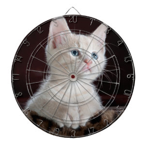Kwetsbare Witte Keuten Dartbord