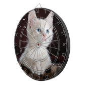 Kwetsbare Witte Keuten Dartbord (Voorkant Rechts)