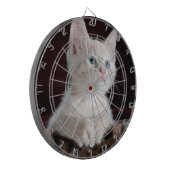 Kwetsbare Witte Keuten Dartbord (Voorkant Links)