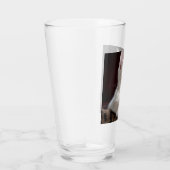 Kwetsbare Witte Keuten Glas (Rechts)