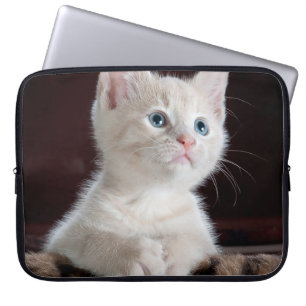 Kwetsbare Witte Keuten Laptop Sleeve