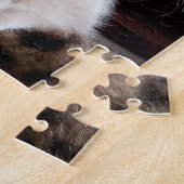 Kwetsbare Witte Keuten Legpuzzel (Zijkant)