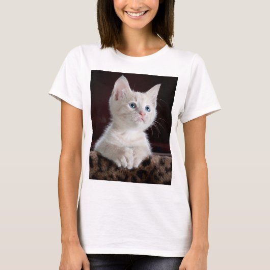 Kwetsbare Witte Keuten T-shirt (Voorkant)