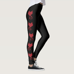 Kwetshart: duivel/demonhart leggings