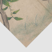 Kwetterende mussen van Zhang Ruoai Tissuepapier (Detail)