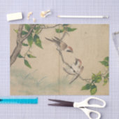 Kwetterende mussen van Zhang Ruoai Tissuepapier (Craft)