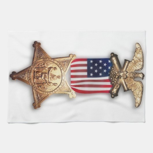 KWG medailleton Theedoek (Horizontaal)