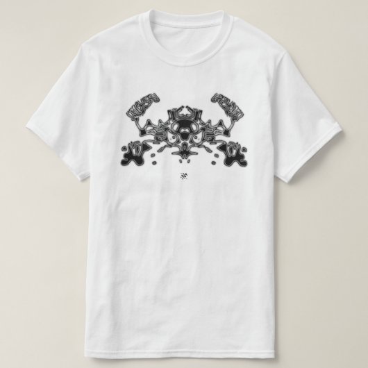 Kwieke krab 6 t-shirt (Design voorkant)