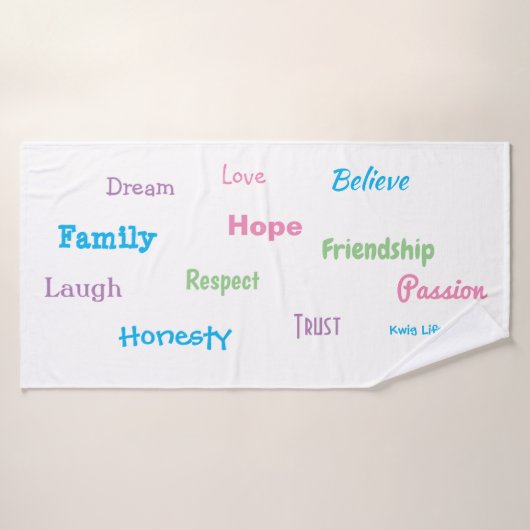 Kwig Life TM Badhanddoek (Badhanddoek)