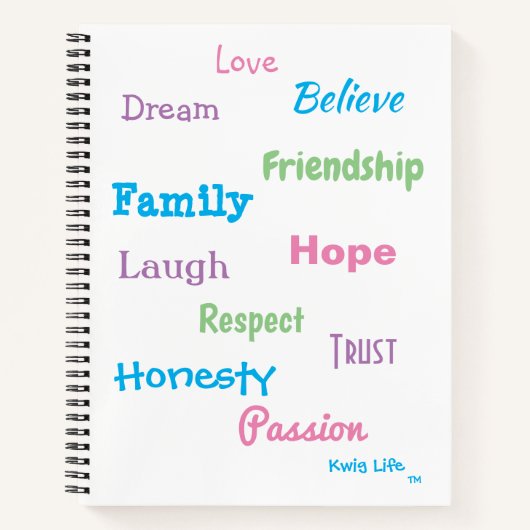 Kwig Life TM Notitieboek (Voorkant)