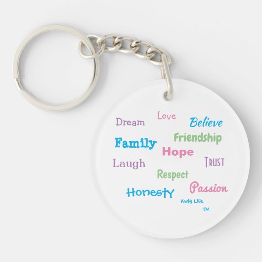 Kwig Life TM Sleutelhanger (Voorkant)