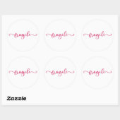 Kwijlbaar - Kleine Zakelijke Sticker (Vel)