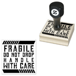 Kwijlbaar Niet Laten Vallen Voorzichtig Hanteren R Rubberstempel