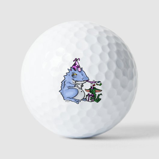 Kwijlen Golfballen (Voorkant)