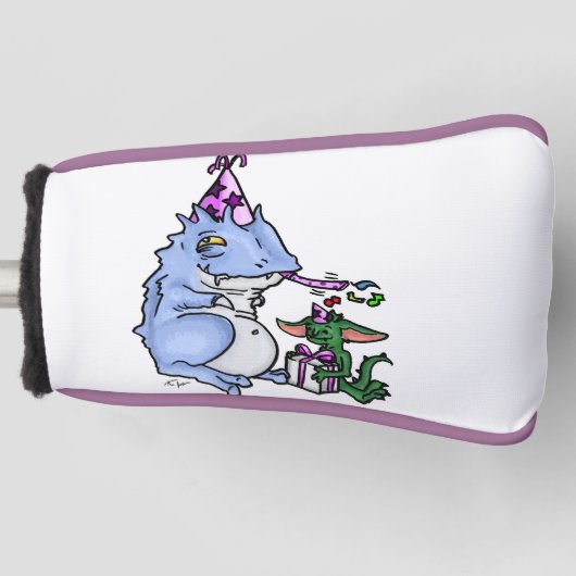 Kwijlen Golfheadcover (Voorkant)
