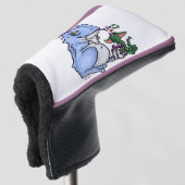 Kwijlen Golfheadcover (3/4 voorkant)
