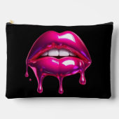 Kwijlende Roze Lippen Gothic Etui (Voorkant)