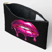 Kwijlende Roze Lippen Gothic Etui (Open)