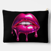 Kwijlende Roze Lippen Gothic Etui (Achterkant)