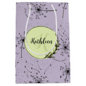 Kwijlige Paarse Wilde Bloem Paardenbloem Kusjes Bl Medium Cadeauzakje (Voorkant)