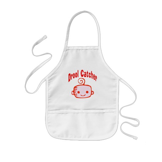 kwijlvanger kinder schort (Voorkant)