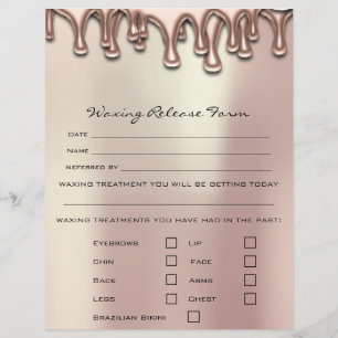 Kwijtformulier Wasdepilatie Pearly Flyer