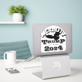 Kwijting TRUMP 2024 Sticker (Laptop op bureau)