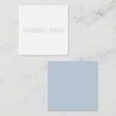 kwijting voor het opstellen van de conceptkaart informatiekaartje (Voorkant / Achterkant)