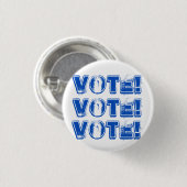 Kwijtschelding Button verkiezingscampagne (Voorkant /achterkant)