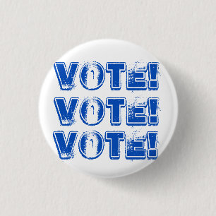 Kwijtschelding Button verkiezingscampagne